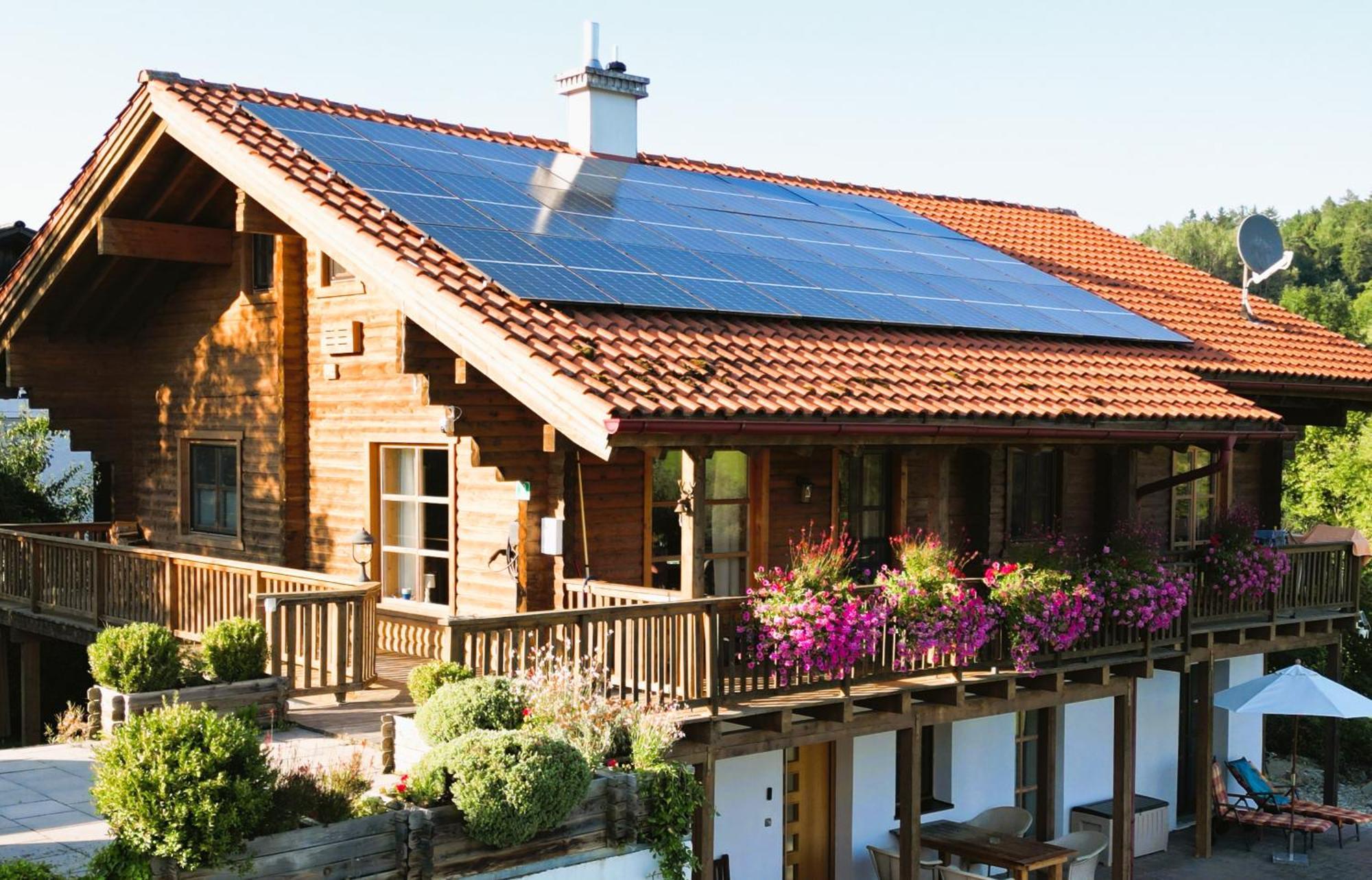 Chalet Am Bach Bad Birnbach Exterior foto